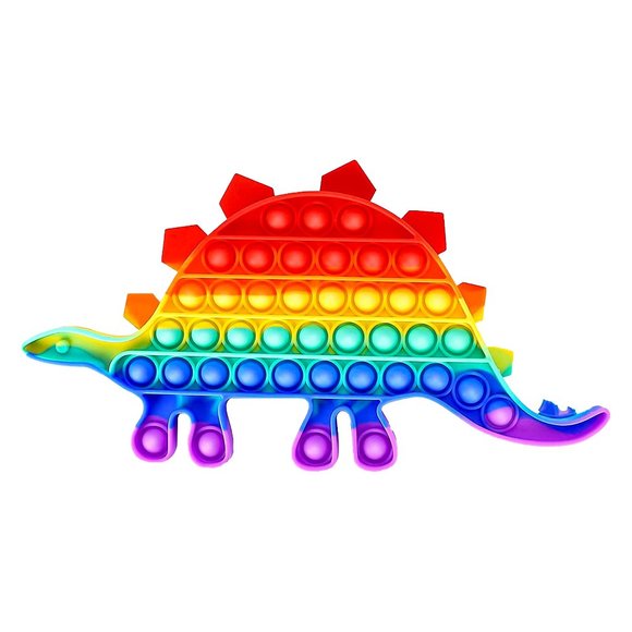 Dinosaur Fidget Poppers Sensory Toy - Picture 1 of 4